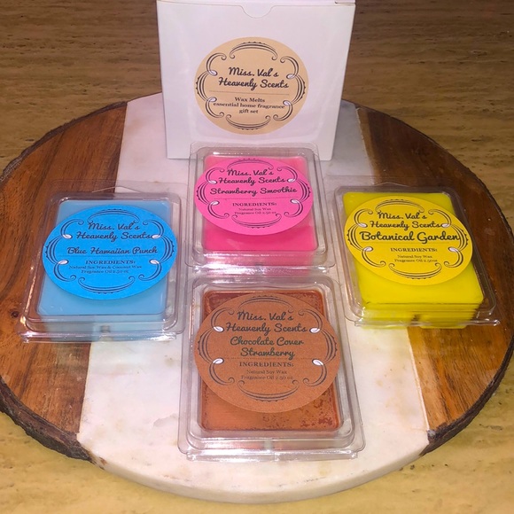Miss.Val Heavenly Scents Other - Hand Crafted 4 Pack Wax Melts Gift Set by Miss.Val’s Heavenly Scents